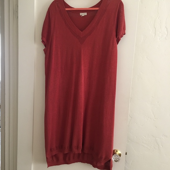 Garnet Hill light weight knit Sweater Dress - Picture 1 of 3